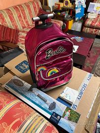 Trolley scuola barbie nuovo