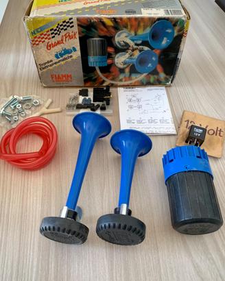 Set trombe/Air horn Fiamm Grand Prix CST/2 12V