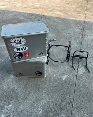 Bmw R80 gs g/s valigie