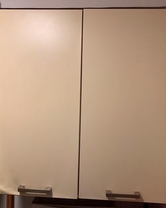 Pensile Cucina Ante Bianco Legno B 90 P 33 H 96 cm