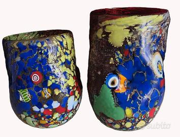 Bicchieri /Gotti in vetro di murano