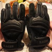 Guanti da moto donna RACER - Estivi