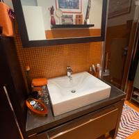 Mobile bagno+ specchio contenitore+ mobile