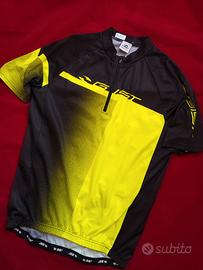 maglia ciclismo NERO e FLUO taglia XL