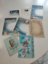 8    cartoline letterine di NATALE