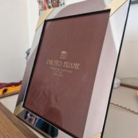 Cornice Portafoto Vintage Argento e Oro – 20x25 cm