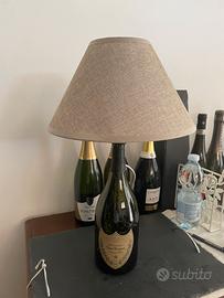 Lampada Dom perignon con doppia funzione di luci