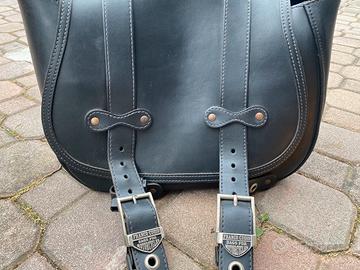 Borsa vero cuoio Harley Davidson