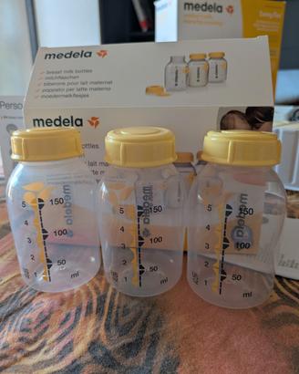 medela bottiglie conservazione latte