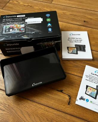 Navigatore/Apple CarPlay/Android auto per moto