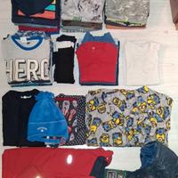 Lotto vestiti inverno bambino 6/8 anni