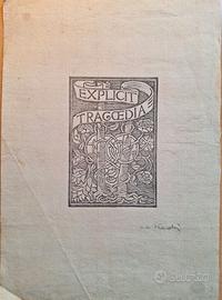 Xilografia Adolfo De Carolis