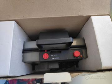 Bistecchiera/tostiera/piastra elettrica 3 in 1