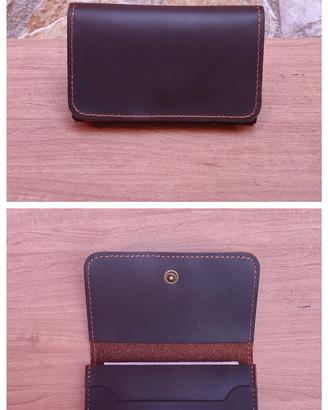 Porta Carte di Credito in vera pelle Nuovo 