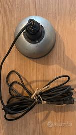 Lampade industriali vintage in metallo