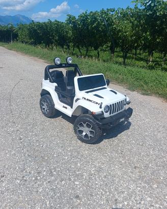 Jeep Rubicon Elettrica per Bambini con Telecomando