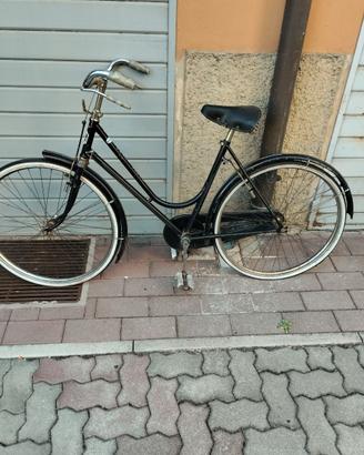 Bicicletta bianchi con i freni con le stecche