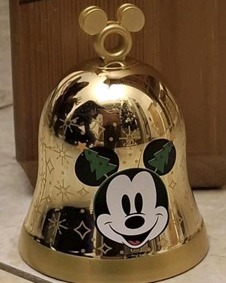 Campanella dorata topolino disney conad