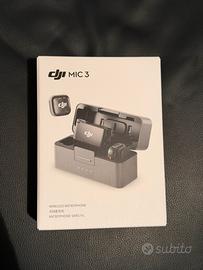 DJI Mic 3 (2 TX + 1 RX + Custodia di ricarica)