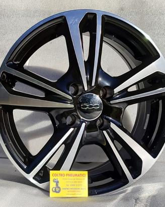 4 Cerchi In Lega NUOVI da 15 Per Fiat 500