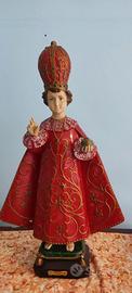 Arte sacra statua Bambino Gesù di Praga. 