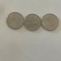 3 Monete da 100 Lire (1991)