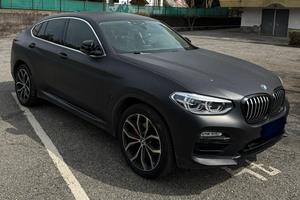 BMW X4 G02 XDrive20d XLine Wrap Nero Satinato