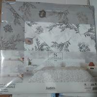 completo lenzuola matrimoniale 100% cotone 