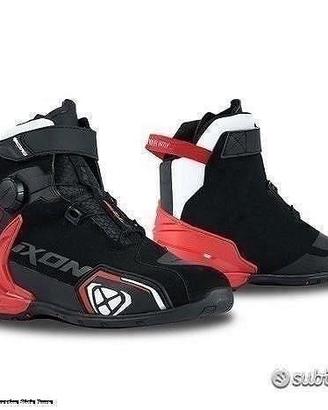 IXON Scarpe Moto Sport Bull 2 WP - Rosse -