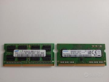 Memoria Ram Samsung DDR3/DDR3L