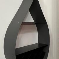 mensola da parete  Goccia in ferro