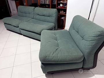 3 Poltrone Amanta – Mario Bellini per B&B Italia –