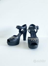 SONIA RYKIEL SANDALI IN CUOIO N 36 1/2