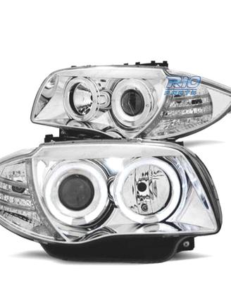 FARI BMW E81 E87 E82 E88 ANGEL EYES CCFL FONDO CRO