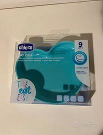 Piatto Cuore Chicco Easy Plate Blu