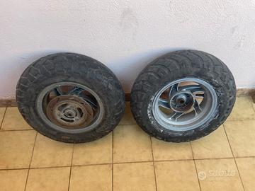 ruote anteriori e posteriori Gilera stalker