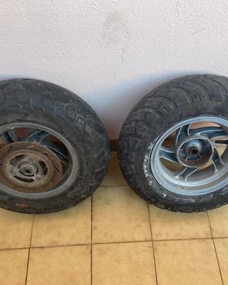 ruote anteriori e posteriori Gilera stalker