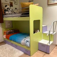 Cameretta con letto a castello