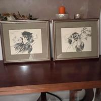 Quadri coppia figura donna