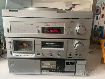 Akai impianto Hi fi completo