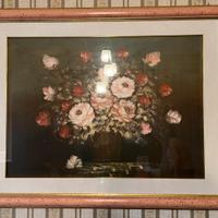 Quadro con dipinto ad olio