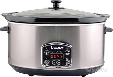 Beper Slow Cooker - Pentola digitle cottura lenta