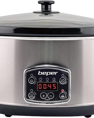 Beper Slow Cooker - Pentola digitle cottura lenta