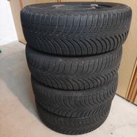 gomme invernali Michelin + cerchi  205/60 R16