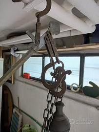 bilancia stadera fine '800 per grandi pesi