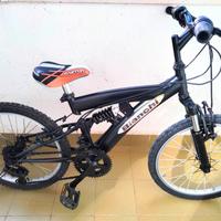 bici bi ammortizzata bianchi 20 