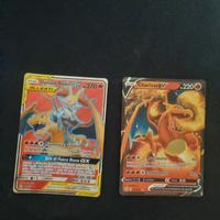 Charizard e Braixen GX e Charizard V