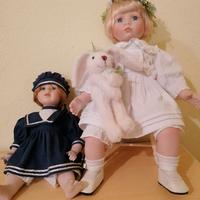 bambole di porcellana vintage