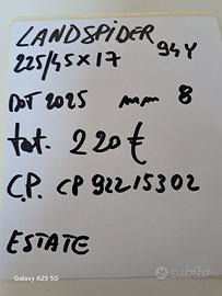 4 GOMME NUOVE ESTIVO 2254517 - CP92215302