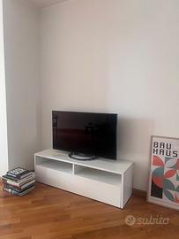 Porta tv bianco 150cm